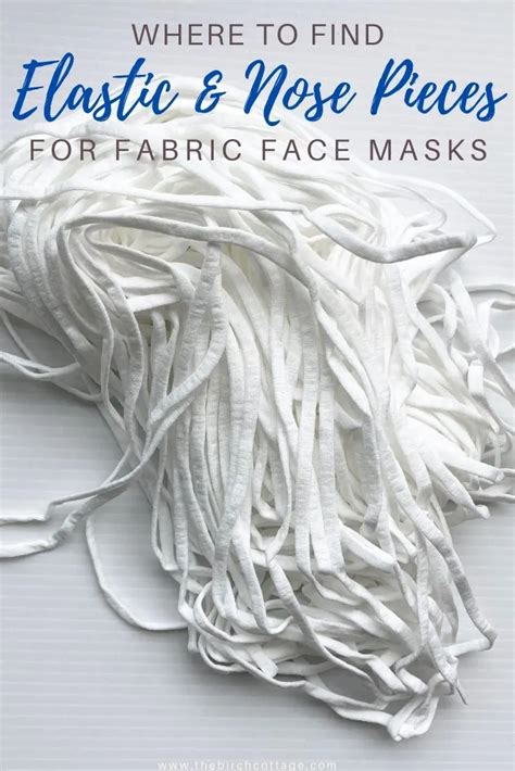 How I add formable metal nose piece to fabric face masks